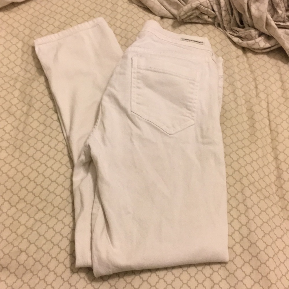 Citizens of humanity straight leg white wash jeans